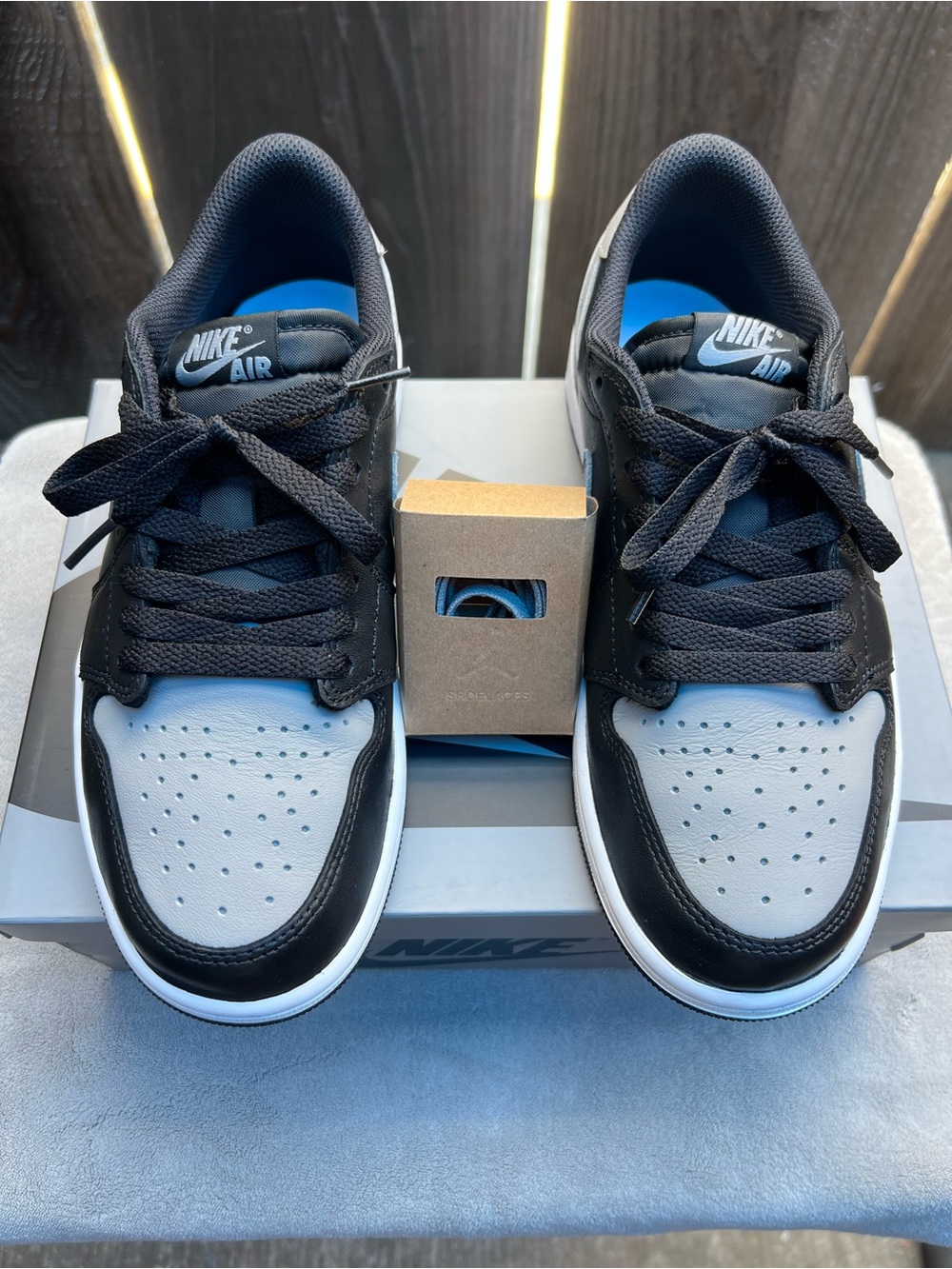 Nike Air Jordan 1 Retro Low OG Shadow US M 7 W 8.5